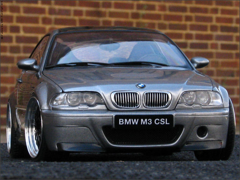 1/18 BMW M3 E46 CSL Umbau Tuning